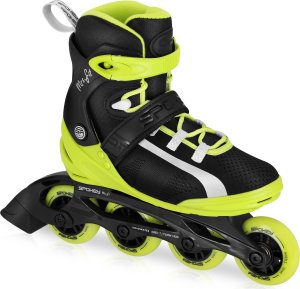 Rolki Spokey MrsFIT rekreacyjne limonkowe r. 38 3