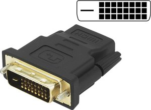 Adapter AV Blow 92-130# Przejście dvi wtyk - hdmi gniazdo 1