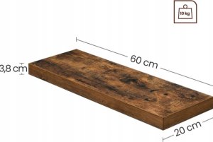 Leobert Półka 60cm - LWS26BX 6