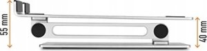 Durable Durable LAPTOP STAND RISE silver 505023 12