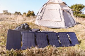Ładowarka solarna Sandberg Solar Charger 40W QC3.0+PD+DC 7