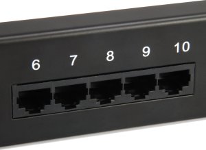 Equip Patchpanel 25x RJ45 Cat3 19" UTP 1HE ISDN czarny 3