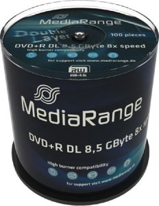 MediaRange MediaRange DVD+R 8.5GB 100pcs 8x Double Layer 4