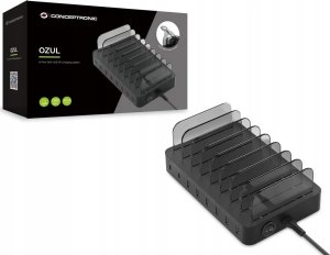 Ładowarka Conceptronic CONCEPTRONIC Ladegerät 8Port  75W,2xUSB-C/6xUSB-A Desk PD sw 4