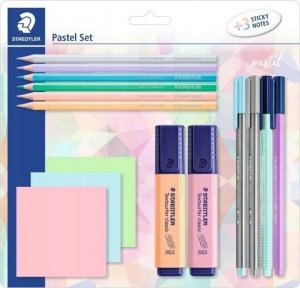 Staedtler STAEDTLER Schreibset 15-teilig Pastell inkl. Notizblöcke 2