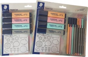 Staedtler STAEDTLER Schreibset 15-teilig Pastell inkl. Notizblöcke 5