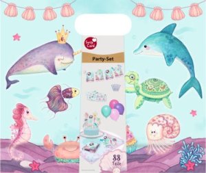 Susy Card SUSYCARD Party-Tasche Mermaid Set klein 88-teilig 2