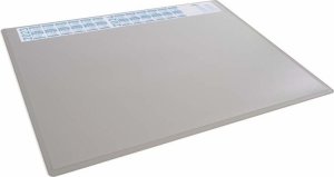 Durable DURABLE Schreibunterlage PP mit Jahreskaleder 650x500cm grau 1