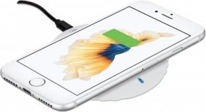 Ładowarka Manhattan MANHATTAN Kabelloses Qi-Induktionsladegerät 5W weiß 6