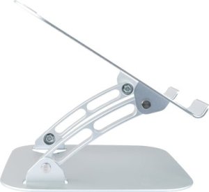 Schwaiger Schwaiger Laptopständer bis 20" Max.20KG faltbar Alu silber 2