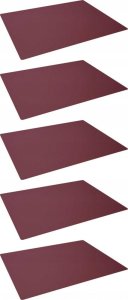 Durable DURABLE Schreibunterlage PP mit Dekorrille 650x500cm rot 3