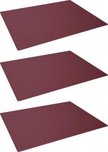 Durable DURABLE Schreibunterlage PP mit Dekorrille 650x500cm rot 4