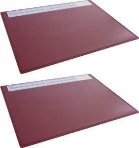 Durable DURABLE Schreibunterlage PP mit Jahreskaleder 650x500cm rot 2