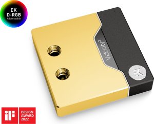 EK Water Blocks Ek Water Blocks EK-Quantum Velocity² D-RGB - 1700 - nickel + gold 2