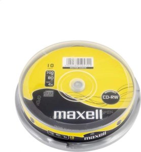 Maxell MAXELL CD-RW 700MB 4X CAKE*10 624039.40.TW 1