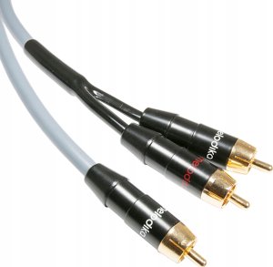 Melodika Melodika MDSWY120G Kabel do subwoofera typu Y (RCA-2xRCA) Gunmetal - 12m 1