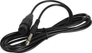 Kabel Blow 4361# Przyłącze wtyk 6,3mn-wtyk mikrofonowy xlr 3m 1