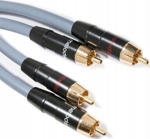 Melodika Melodika MD2R120G Kabel 2xRCA - 2x RCA Gunmetal - 12m 2
