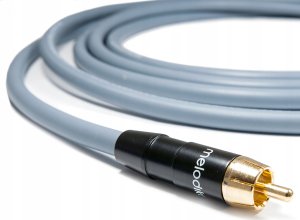 Melodika Melodika MD2R120G Kabel 2xRCA - 2x RCA Gunmetal - 12m 9
