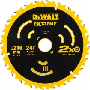 Dewalt tarcza pilarska 210x30/24 zęb 1