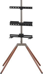 One For All One for All 70'' Quadpod TV Stand Turn 360 dark 1