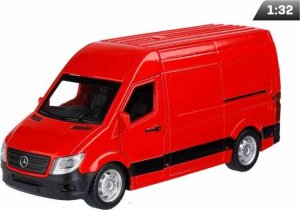 Daffi Model MercedesBenzSprinter 1:32 czerw B-947 29477 1