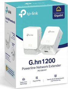 Adapter powerline TP-Link TP-Link PG1200 KIT V1 - Powerline Adapterkit - GigE, G.hn - an Wandsteckdose anschliessbar 5