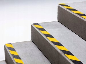 Durable DURABLE Antirutschband DURALINE GRIP+ 50mm breit schw./gelb 7