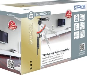 Schwaiger Schwaiger DEH 17"-37" schwarz max.20KG KLAPPBAR 7