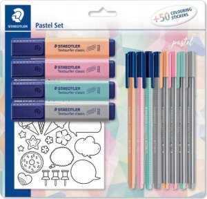 Staedtler STAEDTLER Schreibset 12-teilig Pastell inkl. Sticker 2