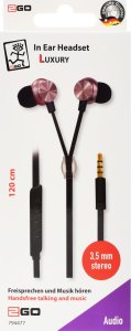 Słuchawki 2GO In-Ear Stereo-Headset "Luxury" Zipper-Style rosé 2