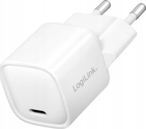 Ładowarka LogiLink LogiLink USB Steckdosenadapter 1 x USB-C-Port(PD),20W,weiß 1