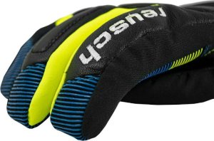 Reusch Rękawice Strike R-TEX XT Black Dress Blue Safety Yellow 2023 (61/01/206/7800) 4