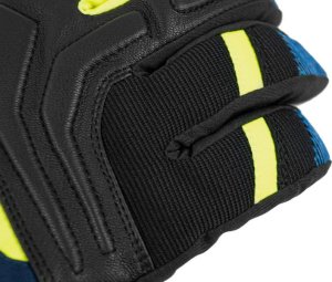 Reusch Rękawice Strike R-TEX XT Black Dress Blue Safety Yellow 2023 (61/01/206/7800) 6