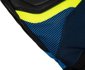 Reusch Rękawice Strike R-TEX XT Black Dress Blue Safety Yellow 2023 (61/01/206/7800) 7