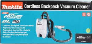 Odkurzacz przemysłowy Makita ODKURZACZ AKUMULATOROWY PLECAKOWY 2 L 40V XGT 0*AH 6