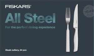 Fiskars FS.STEAK CUTLERY SET 24 pcs. ALL STEEL 1