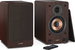 Kolumna Sharp CP-SS30 BT głośnik HiFi brązowy 2