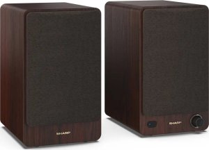 Kolumna Sharp CP-SS30 BT głośnik HiFi brązowy 4