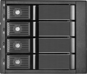 SilverStone SilverStone SST-FS304-12G Externes 3,5-Zoll-Gehäuse, 4-Bay - schwarz 2