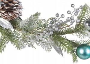 Dekoracja świąteczna Beliani girlanda 2