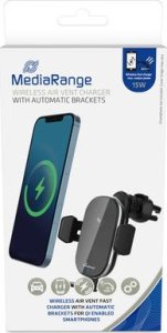 Ładowarka MediaRange MediaRange KFZ-Schnellladest. 15W f. Lüftungss. m. Haltekl 8