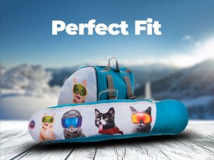 Snowsport Pokrowiec na buty narciarskie dla dzieci Snowsport Boot Bag Cats 3