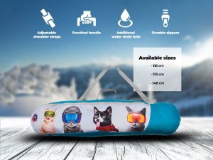 Snowsport Pokrowiec na deskę snowboardową dla dzieci Snowsport Snowboard Bag Cats 1