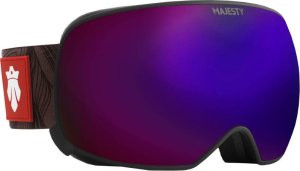 Majesty Gogle MAJESTY The Force Spherical Black Ultraviolet  + szybka citrine 2023 1