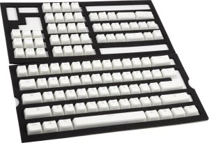 Ducky Ducky Pudding PBT Double-Shot Keycap Set, weiß - ANSI Layout (US) 2
