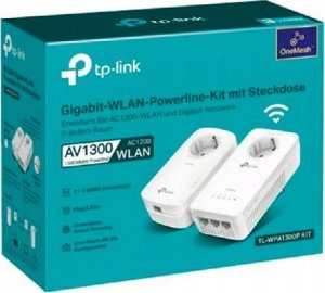Adapter powerline TP-Link TP-Link TL-WPA1300P KIT(DE) KIT AV1300 Powerline 2er WLAN AC 2