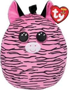 TY Squish-a-Boos Zoey rózowa zebra 30 cm 1