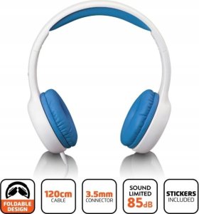 Słuchawki Lenco LENCO HP-010BU Kopfhörer für Kinder, blau 3