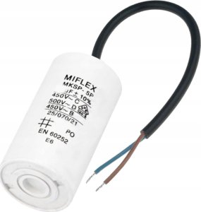 MIFLEX Kondensator silnikowy pracy MIFLEX 3uF 450V POLSKI 1